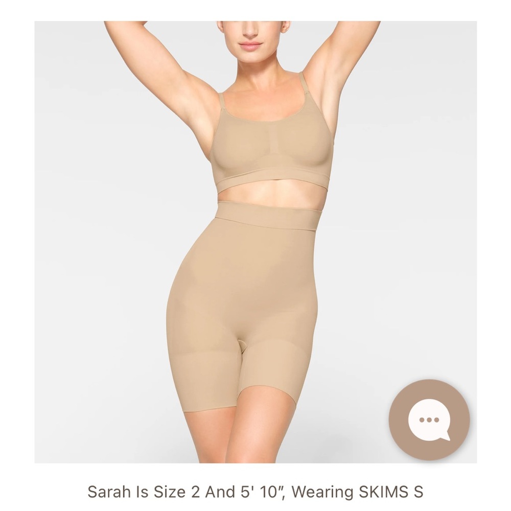 SKIMS everyday sculpt high waisted mid thigh short